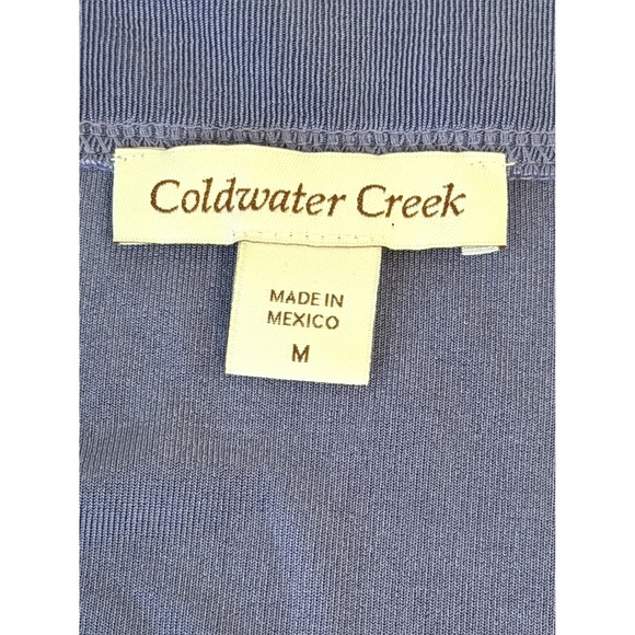 Coldwater Creek Womens Cardigan Top M Purple‎ Chic Classic Office Work Buttons - Picture 5 of 6